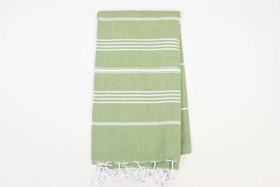 Handwoven Turkish Cotton  Beige / Beach Towel
