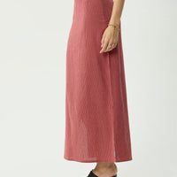 AFENDS KALI MAXI SKIRT - INDY ROSE CHECK