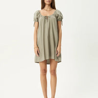 AFENDS LENNI MINI DRESS - OLIVE