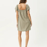 AFENDS LENNI MINI DRESS - OLIVE