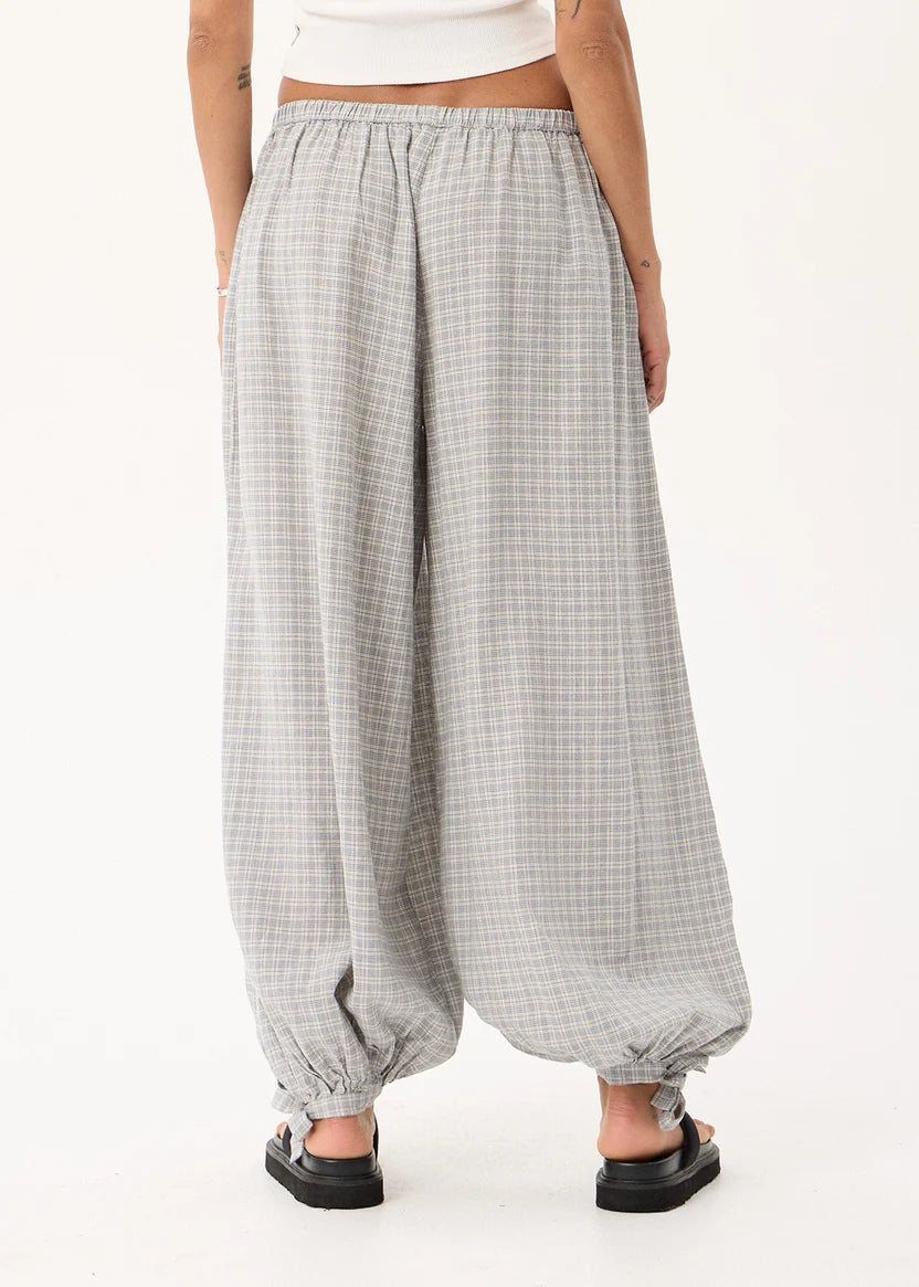 AFENDS LYANA HEMP BALLOON PANT - SILVER BIRCH