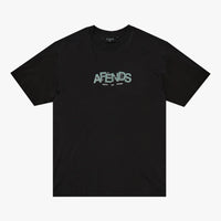 AFENDS SAFETY RETRO TEE - STONE BLACK