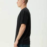 AFENDS SAFETY RETRO TEE - STONE BLACK