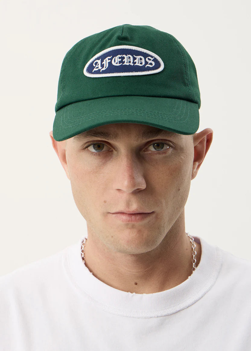AFENDS SUMMIT RECYCLED FIVE PANEL CAP - PINE
