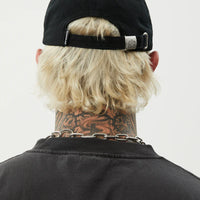 AFENDS DAYLIGHT PANELLED CAP -  STONE BLACK