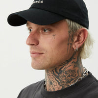AFENDS DAYLIGHT PANELLED CAP -  STONE BLACK