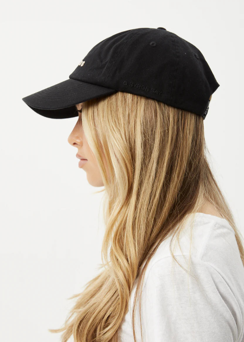 AFENDS DAYLIGHT PANELLED CAP -  STONE BLACK