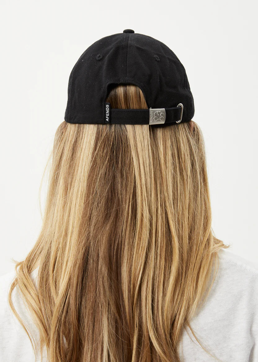 AFENDS DAYLIGHT PANELLED CAP -  STONE BLACK