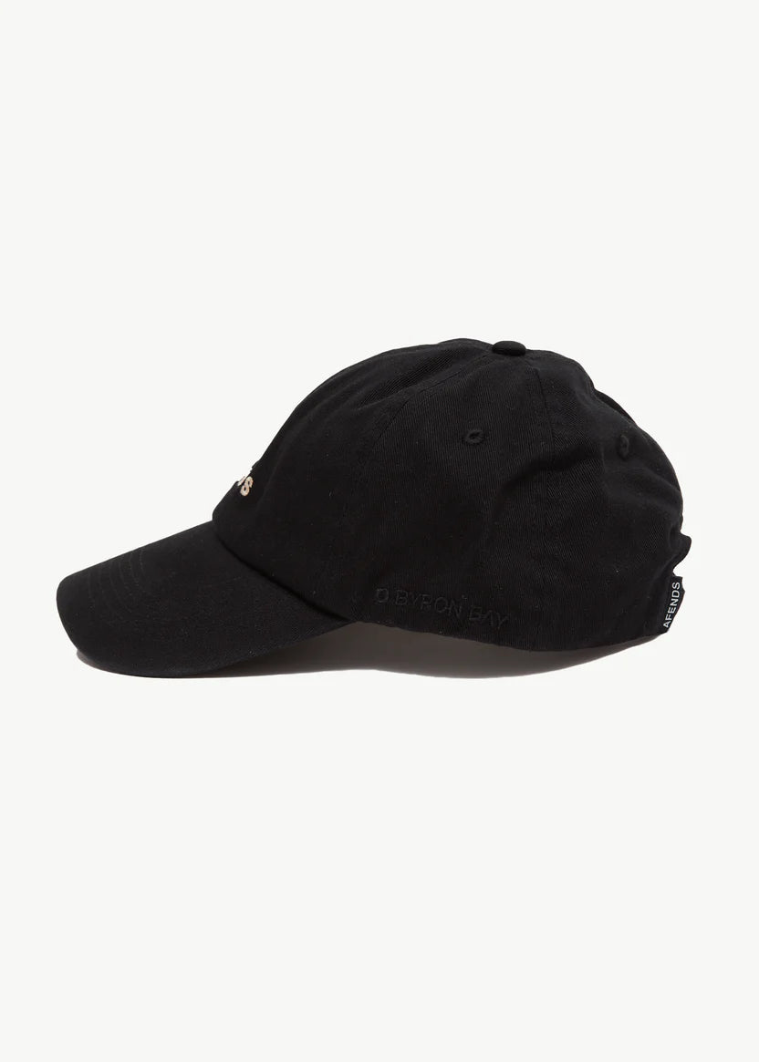 AFENDS DAYLIGHT PANELLED CAP -  STONE BLACK