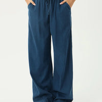 AFENDS PALMER WIDE LEG PANT - INK