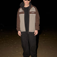 AFENDS SPICY RECYCLED SPORTS SPRAY JACKET - OLIVE