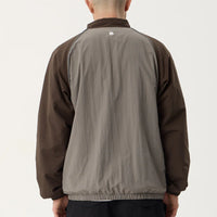 AFENDS SPICY RECYCLED SPORTS SPRAY JACKET - OLIVE