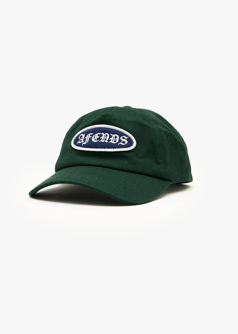 AFENDS SUMMIT RECYCLED FIVE PANEL CAP - PINE