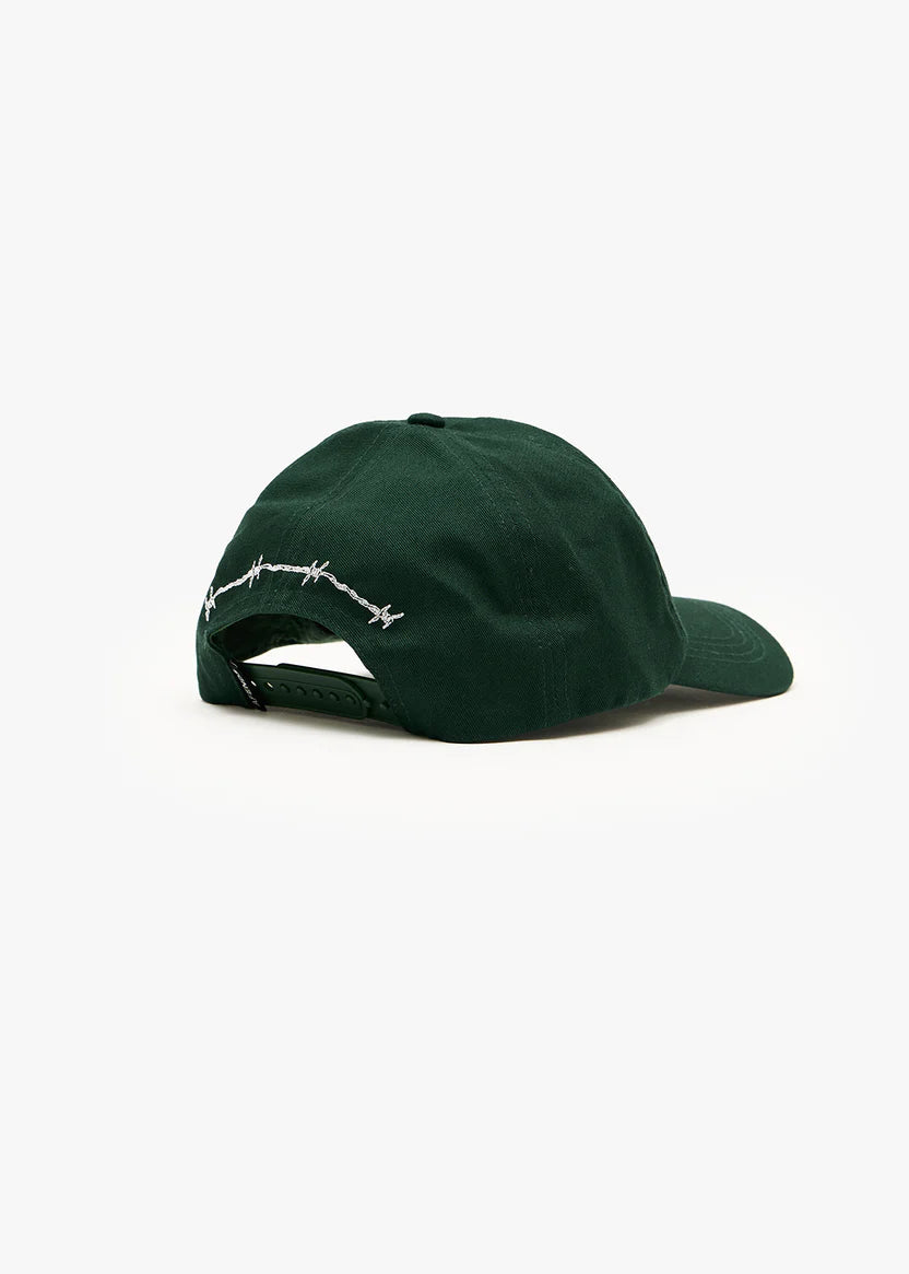 AFENDS SUMMIT RECYCLED FIVE PANEL CAP - PINE