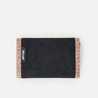 RIP CURL ARCHIVE CORD SURF WALLET - WASHED BLACK