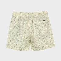 RVCA BARNES ELASTIC SHORT 17 - NATURAL