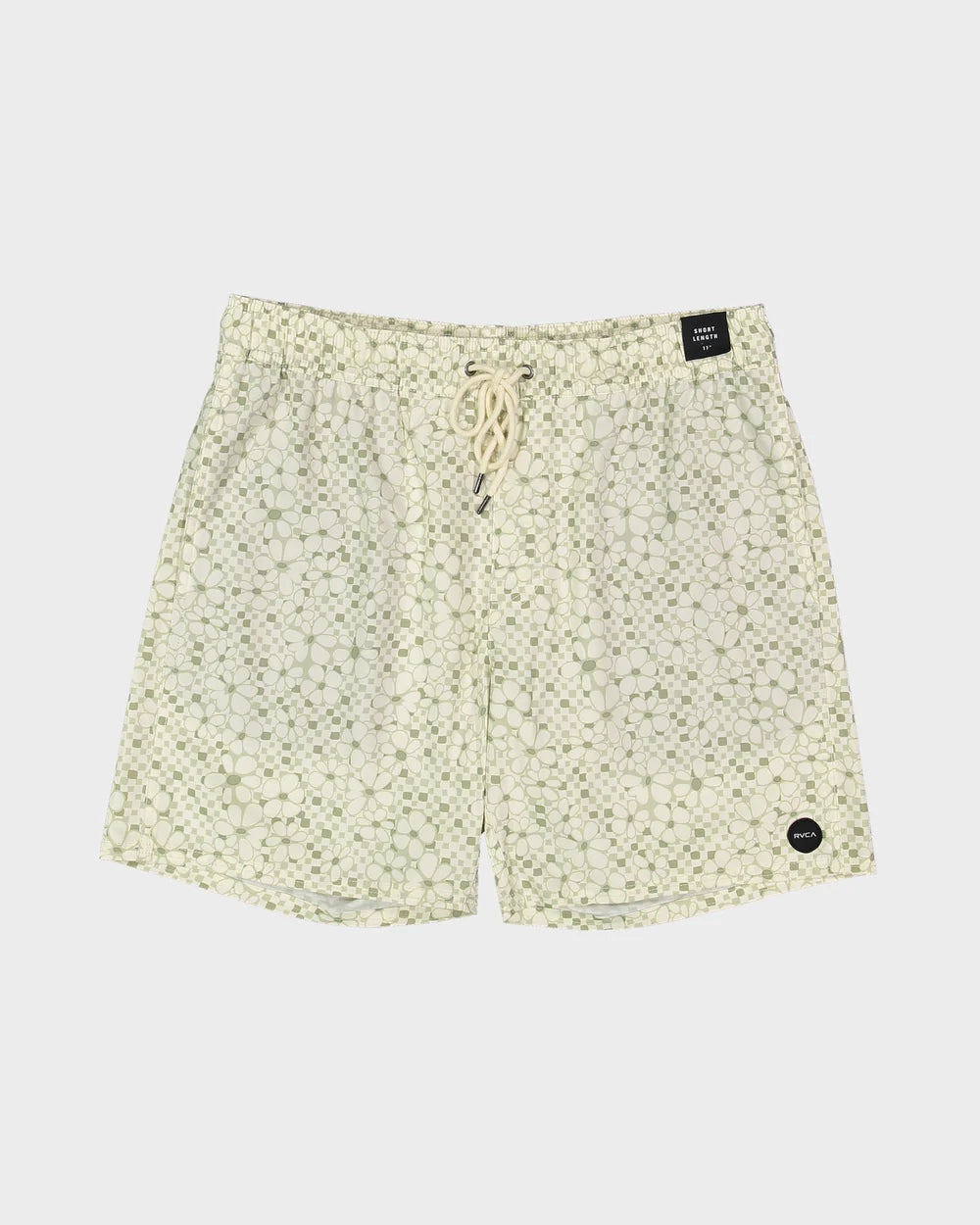 RVCA BARNES ELASTIC SHORT 17 - NATURAL