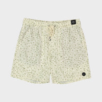 RVCA BARNES ELASTIC SHORT 17 - NATURAL