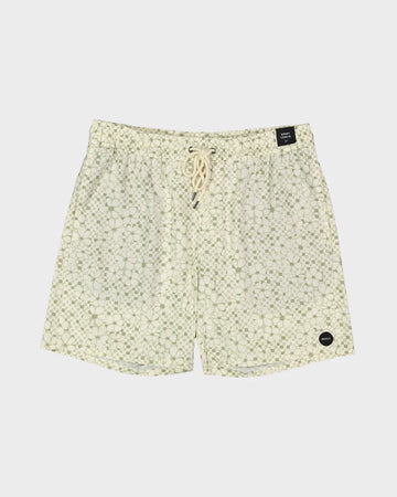 RVCA BARNES ELASTIC SHORT 17 - NATURAL