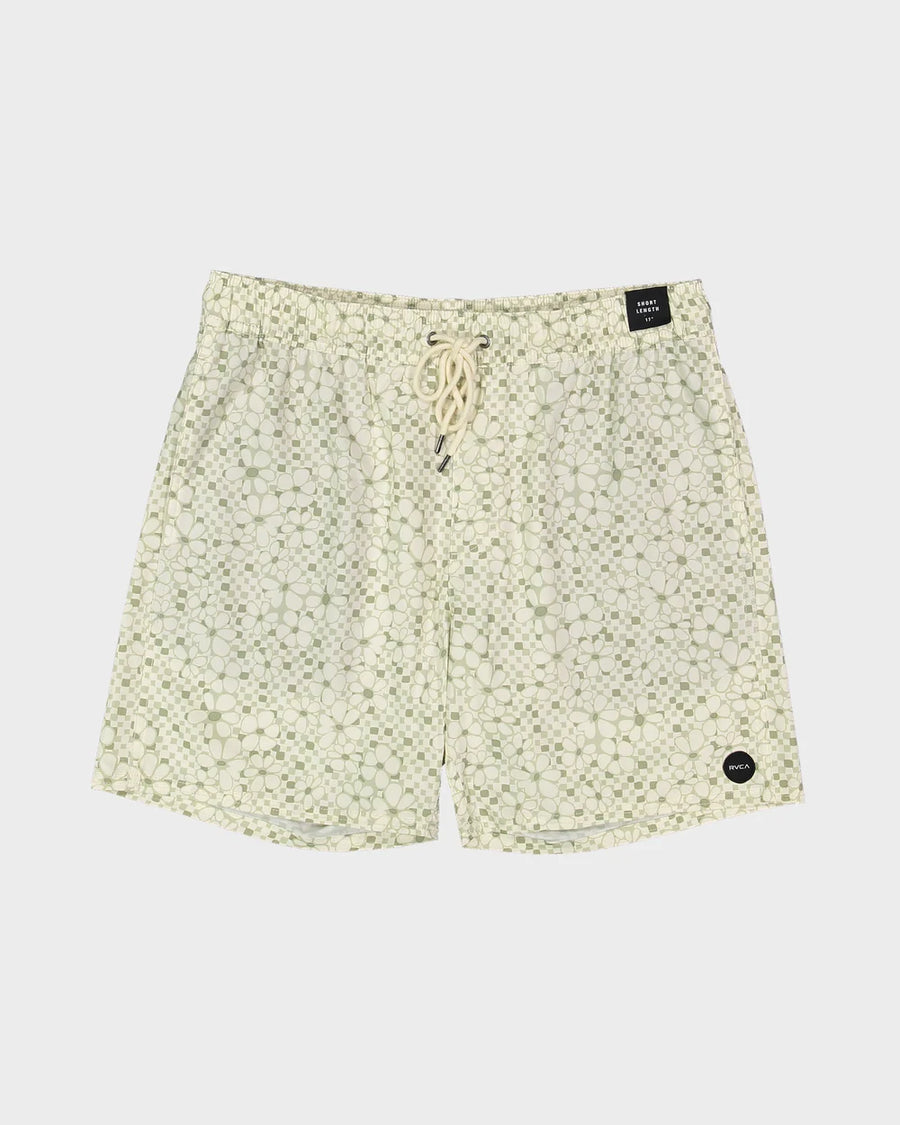 RVCA BARNES ELASTIC SHORT 17 - NATURAL