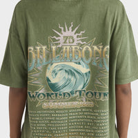 BILLABONG TAKE A TOUR TEE - ARMY