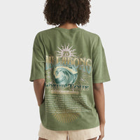 BILLABONG TAKE A TOUR TEE - ARMY