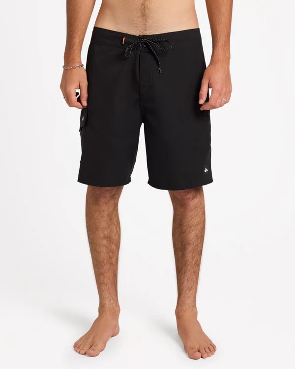 QUIKSILVER MENS BIG COUNTRY 19" BOARDSHORTS - BLACK