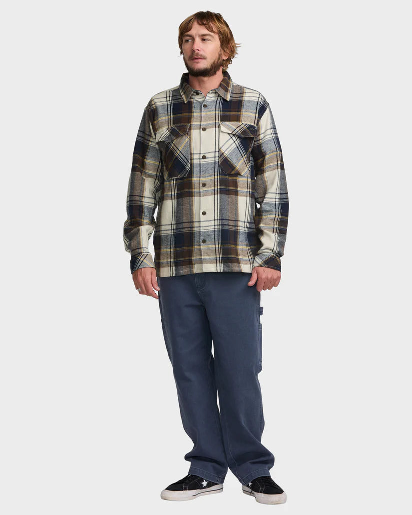 BILLABONG BAD DOG FLANNEL - SILVER