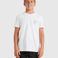 BILLABONG BOYS BIG WAVE DAZ T-SHIRT - WHITE