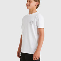 BILLABONG BOYS BIG WAVE DAZ T-SHIRT - WHITE