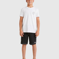 BILLABONG BOYS BIG WAVE DAZ T-SHIRT - WHITE