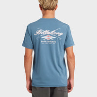 BILLABONG BOYS CROSSBOARDS  LF SHORT SLEEVE - REAL TEAL