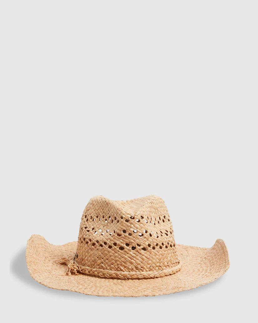 BILLABONG CARA STRAW HAT - NATURAL