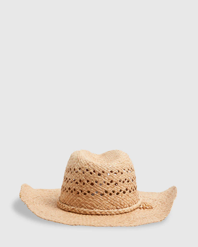 BILLABONG CARA STRAW HAT - NATURAL