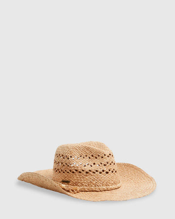 BILLABONG CARA STRAW HAT - NATURAL