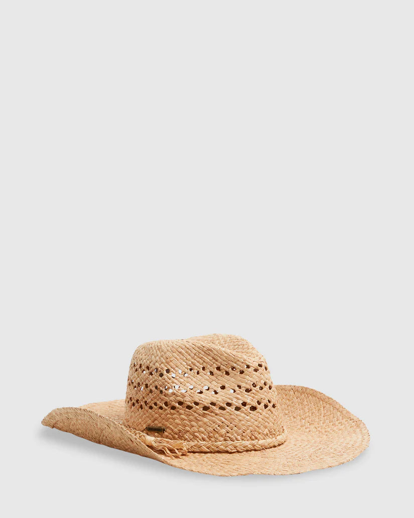 BILLABONG CARA STRAW HAT - NATURAL