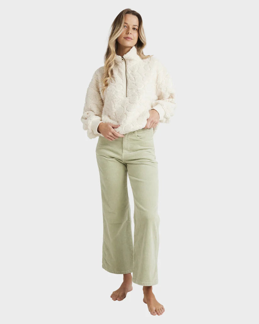 BILLABONG FIRESIDE COZY HALF ZIP CREW