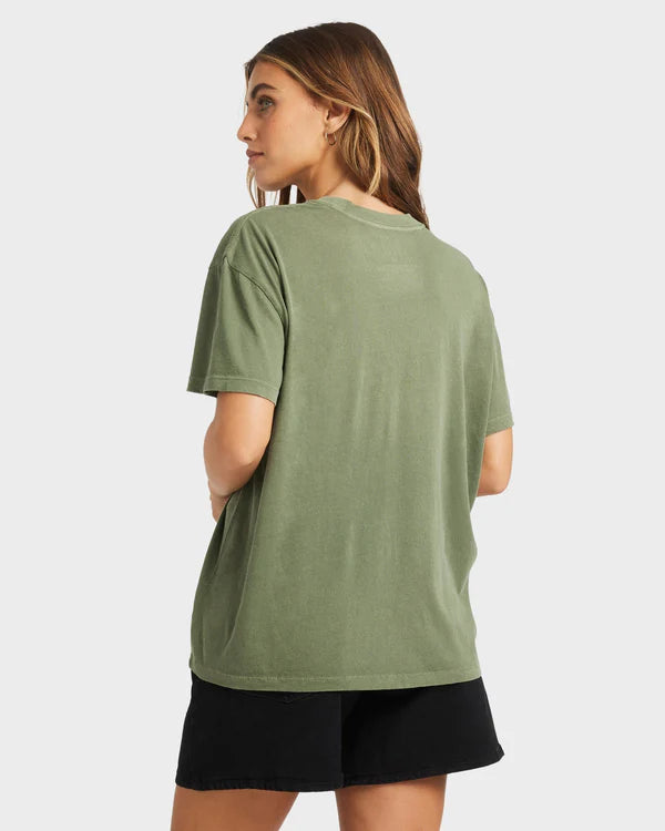 BILLABONG GARDEN KEEPER SS TEE - CANTEEN