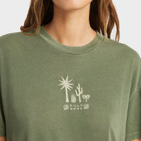 BILLABONG GARDEN KEEPER SS TEE - CANTEEN