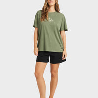 BILLABONG GARDEN KEEPER SS TEE - CANTEEN