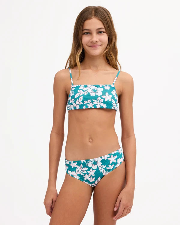 BILLABONG GIRLS COCONUT RUSH BIKINI SET - EVERGREEN