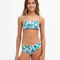 BILLABONG GIRLS COCONUT RUSH BIKINI SET - EVERGREEN