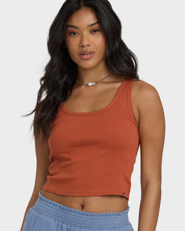 BILLABONG GODDESS KNIT TANK - SEDONA