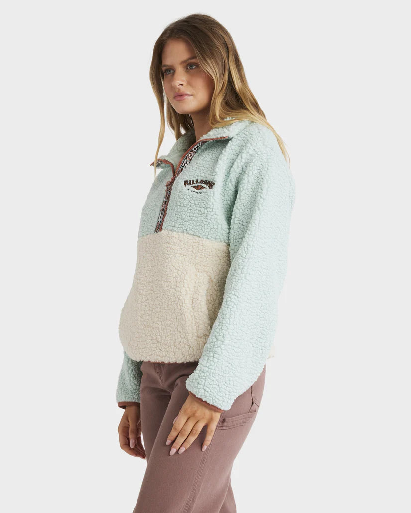 BILLABONG HORIZON MOCK COLORBLOCK - BLUE HAZE