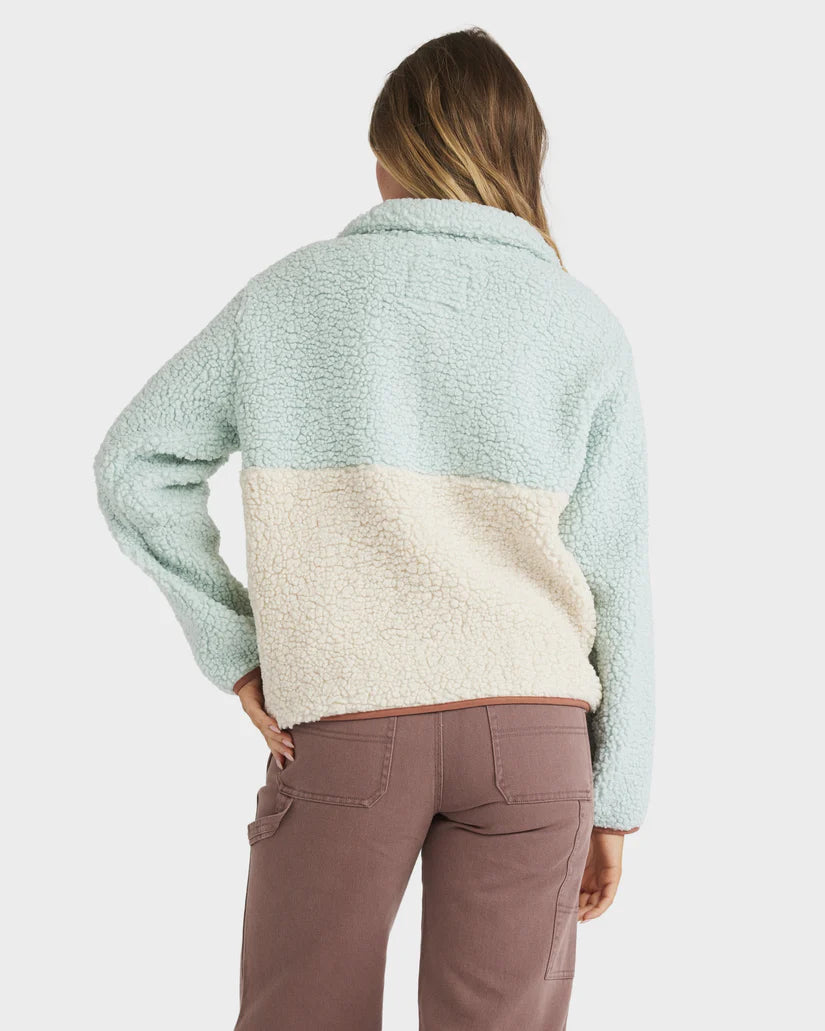 BILLABONG HORIZON MOCK COLORBLOCK - BLUE HAZE