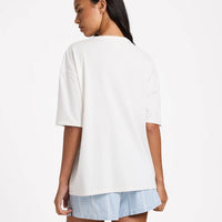 BILLABONG JUST ADD BIKINI TEE SHIRT - SALT CRYSTAL