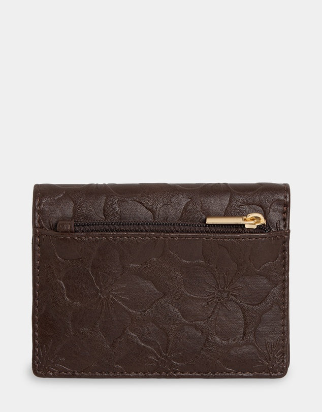 BILLABONG KIRRA WALLET 2.0 - CHOCOLATE BROWN
