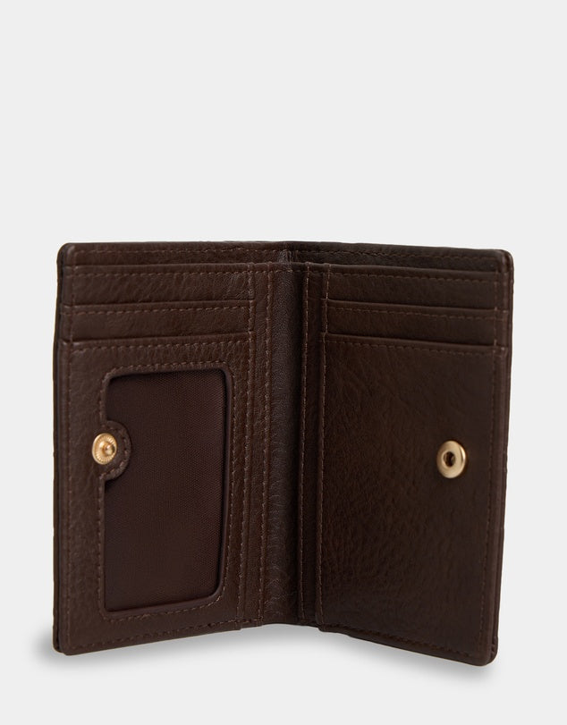 BILLABONG KIRRA WALLET 2.0 - CHOCOLATE BROWN
