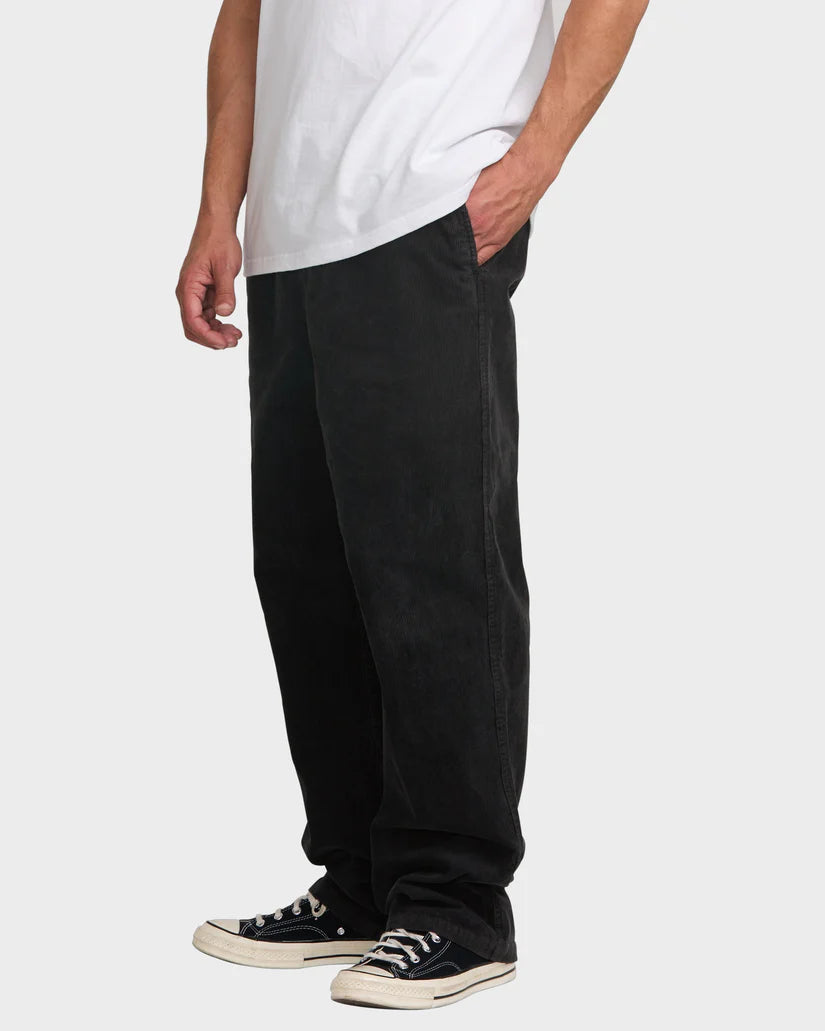 BILLABONG LARRY CORD PANTS - WASHED BLACK