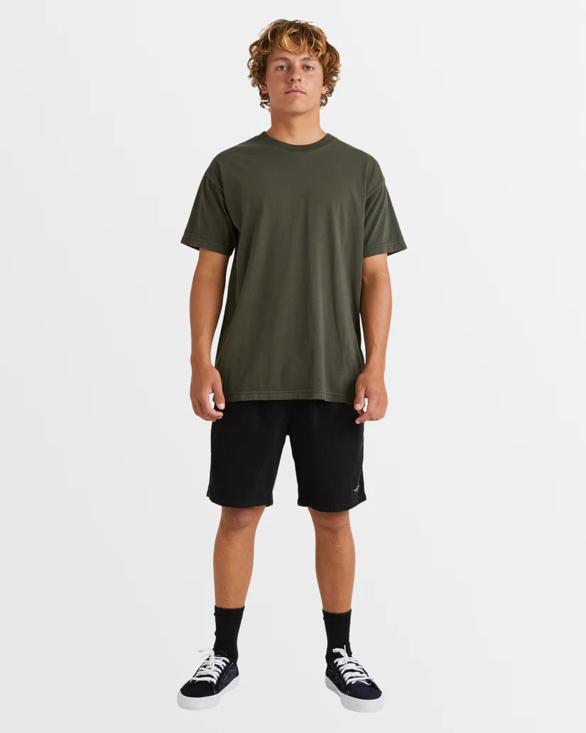 BILLABONG LARRY CORD SHORT - CHARCOAL